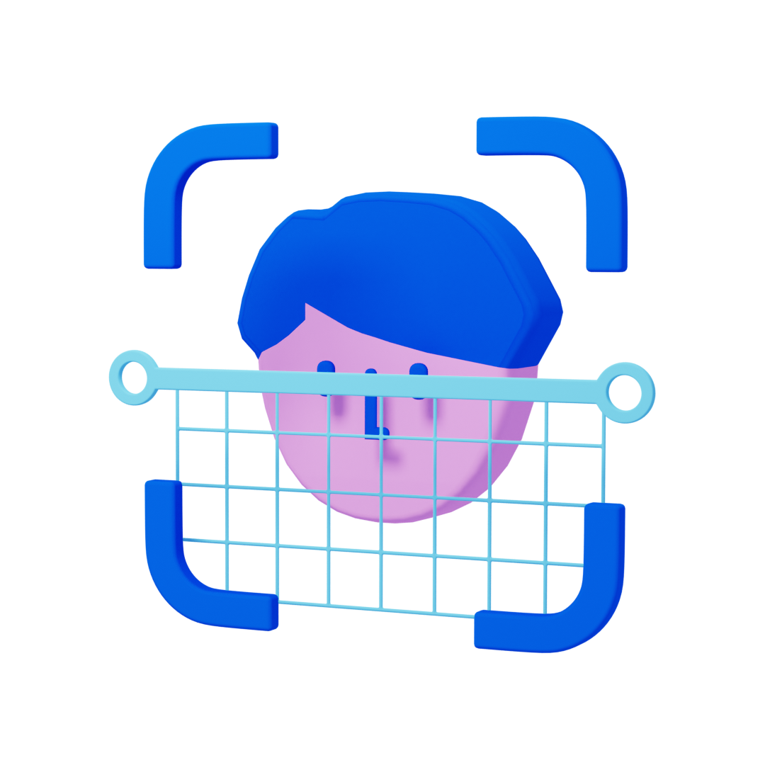 Face / QR recognition + cloud-based delivery